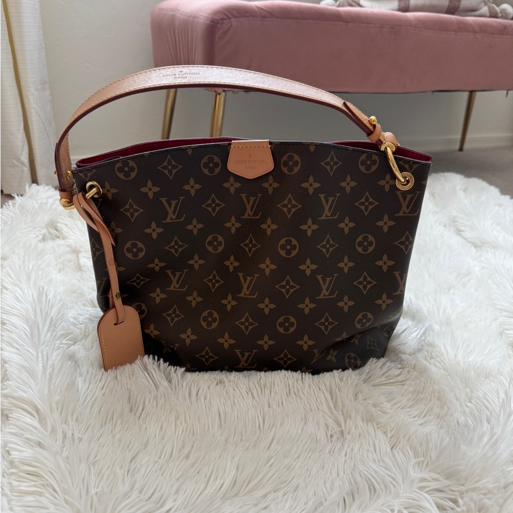 Louis Vuitton Brown Monogram Graceful PM